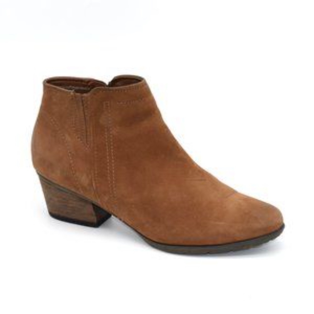 Blondo Valli 2.0 Waterproof Leather Bootie‎ Cognac Size 7.5M